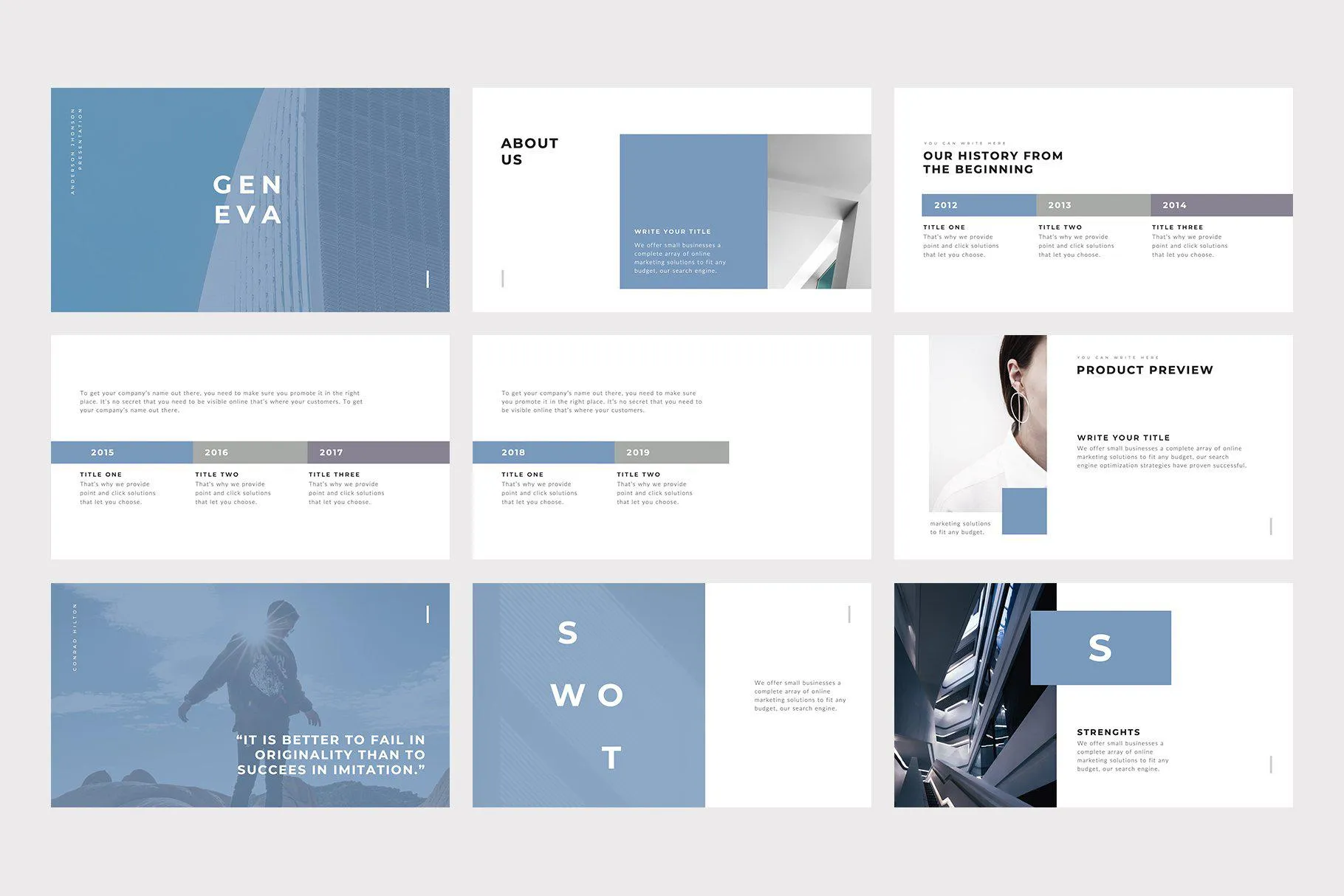 Geneva Keynote Template