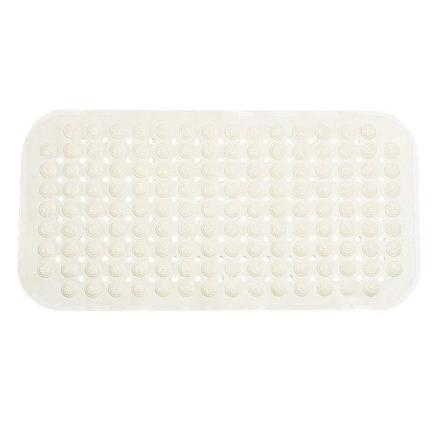 HOOMIN Safety Mat for Kids Aged Soft PVC Rubber Bathroom Carpet With Suction Bath Mat For Toilet Bathroom Non-Slip Foot Massage
