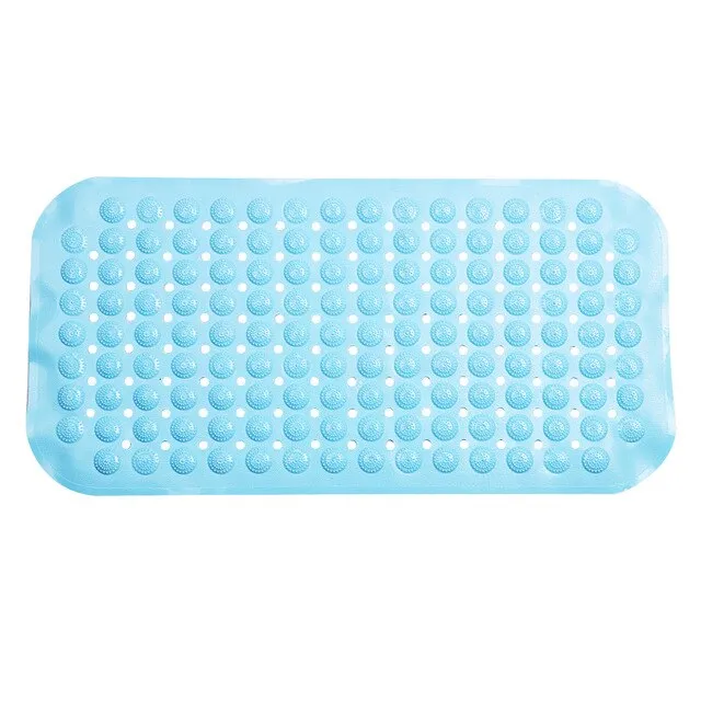 HOOMIN Safety Mat for Kids Aged Soft PVC Rubber Bathroom Carpet With Suction Bath Mat For Toilet Bathroom Non-Slip Foot Massage