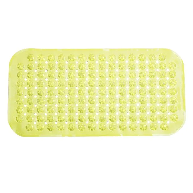 HOOMIN Safety Mat for Kids Aged Soft PVC Rubber Bathroom Carpet With Suction Bath Mat For Toilet Bathroom Non-Slip Foot Massage