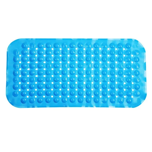 HOOMIN Safety Mat for Kids Aged Soft PVC Rubber Bathroom Carpet With Suction Bath Mat For Toilet Bathroom Non-Slip Foot Massage