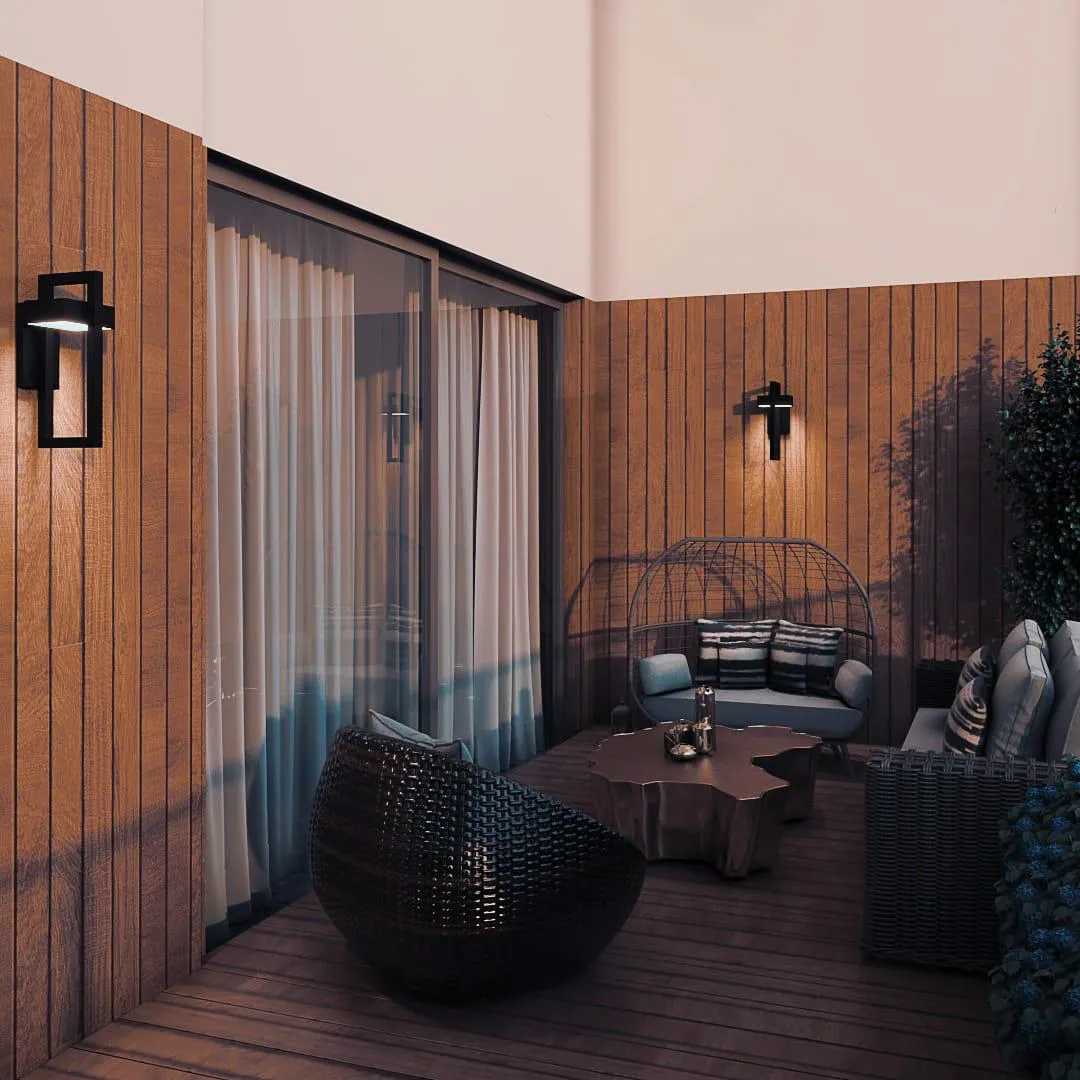 Huwai Outdoor Wall Lamp