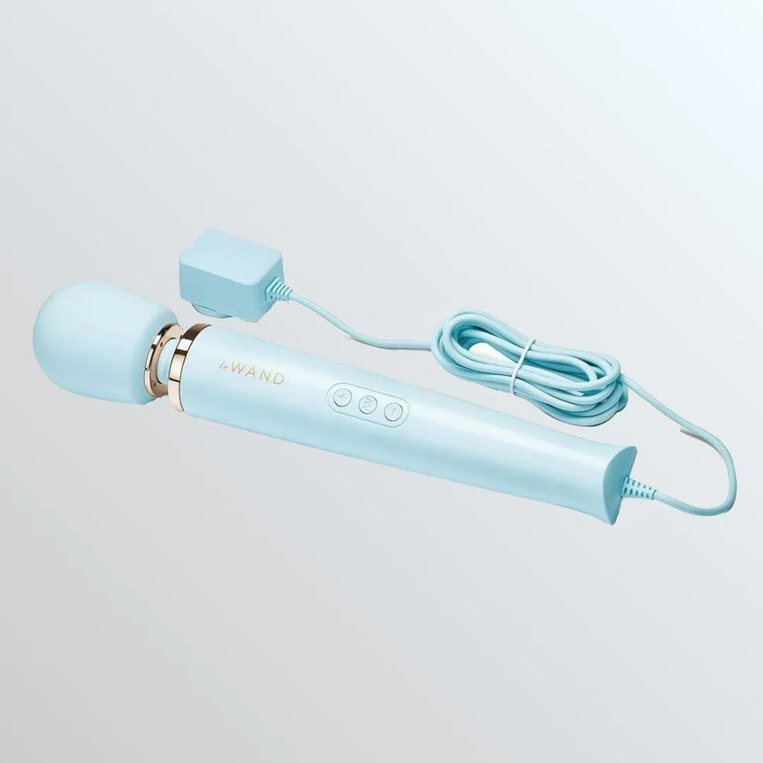 Le Wand Corded Vibrating Wand Massager - Blue