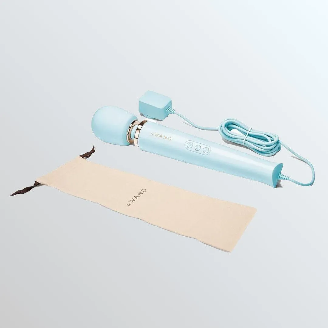 Le Wand Corded Vibrating Wand Massager - Blue