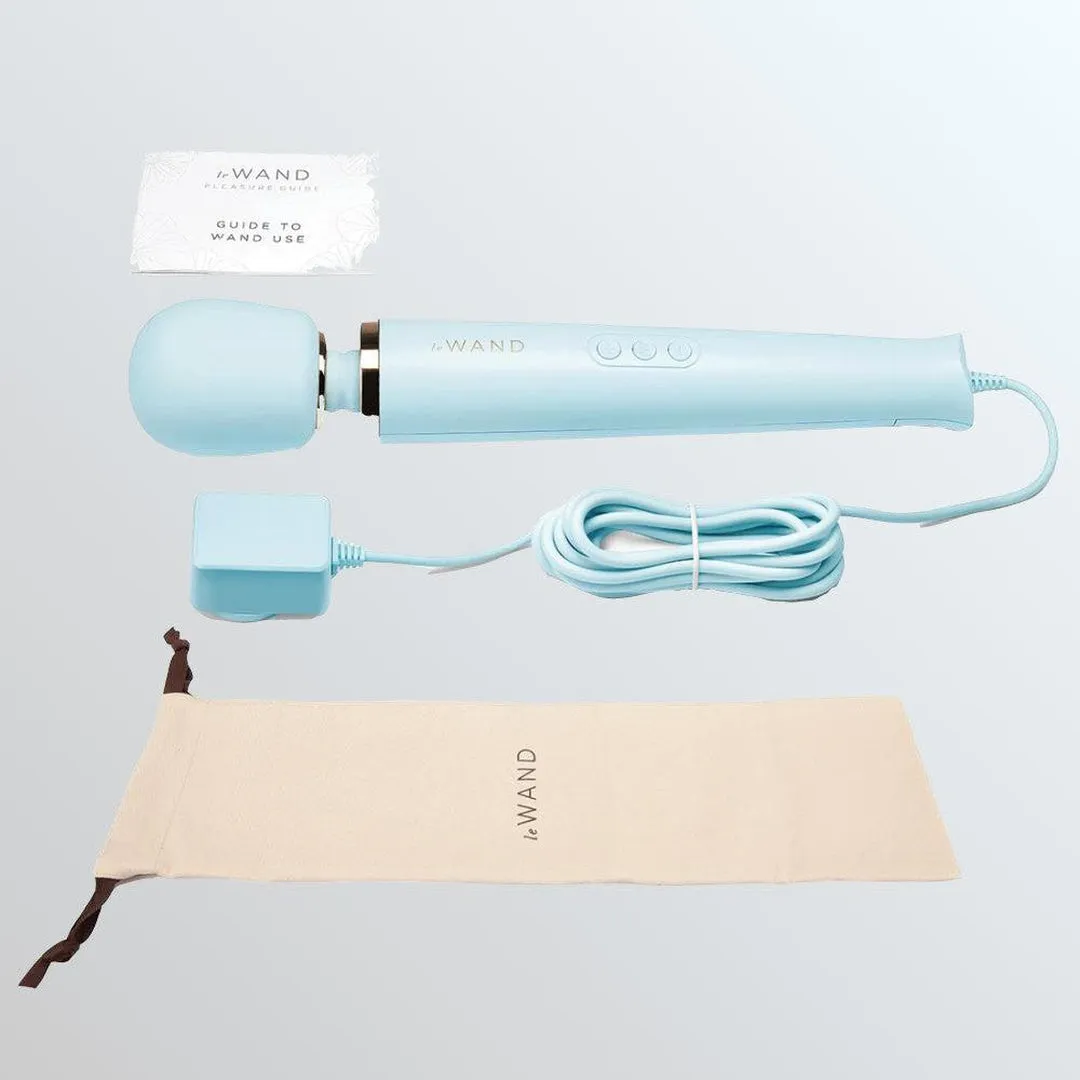 Le Wand Corded Vibrating Wand Massager - Blue