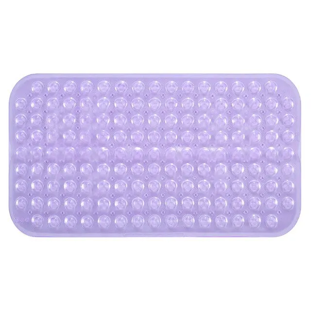 Long PVC Bath Mat Massage Bathroom Rugs Safety Anti Slip Shower Bathtub Mat Suction Cup Floor Mat Foot Pad 40x100cm/70x38cm
