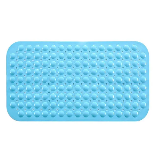 Long PVC Bath Mat Massage Bathroom Rugs Safety Anti Slip Shower Bathtub Mat Suction Cup Floor Mat Foot Pad 40x100cm/70x38cm