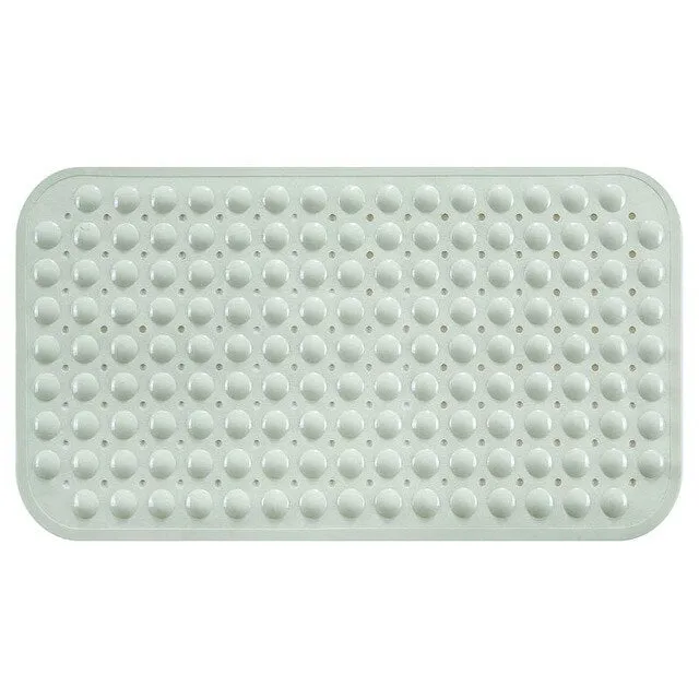 Long PVC Bath Mat Massage Bathroom Rugs Safety Anti Slip Shower Bathtub Mat Suction Cup Floor Mat Foot Pad 40x100cm/70x38cm