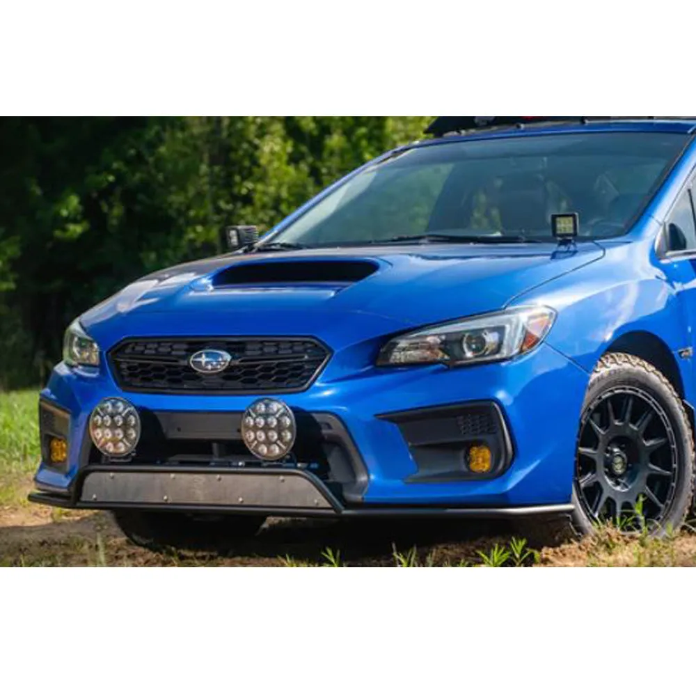 LP Aventure 15-20 Subaru WRX/STI Bumper Guard - Powder Coated (Incl Front Plate) (lpaFLP-WRX-15-SBG OPC)