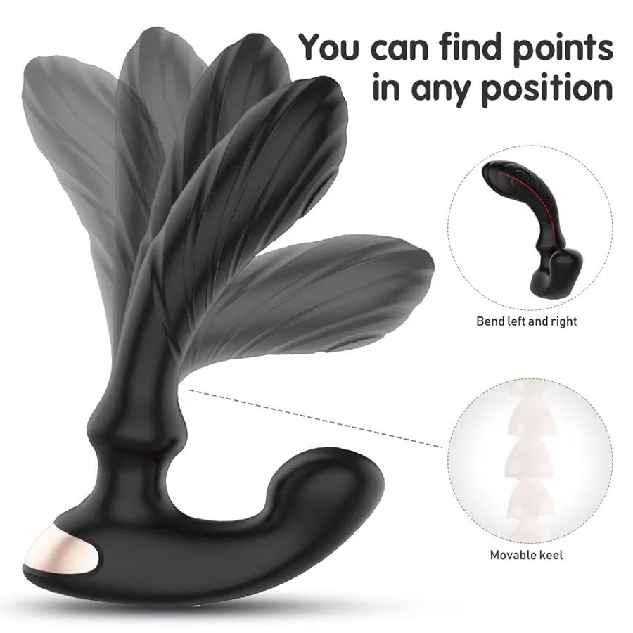 Magna Adjustable Tapping & Vibrating Prostate Massager
