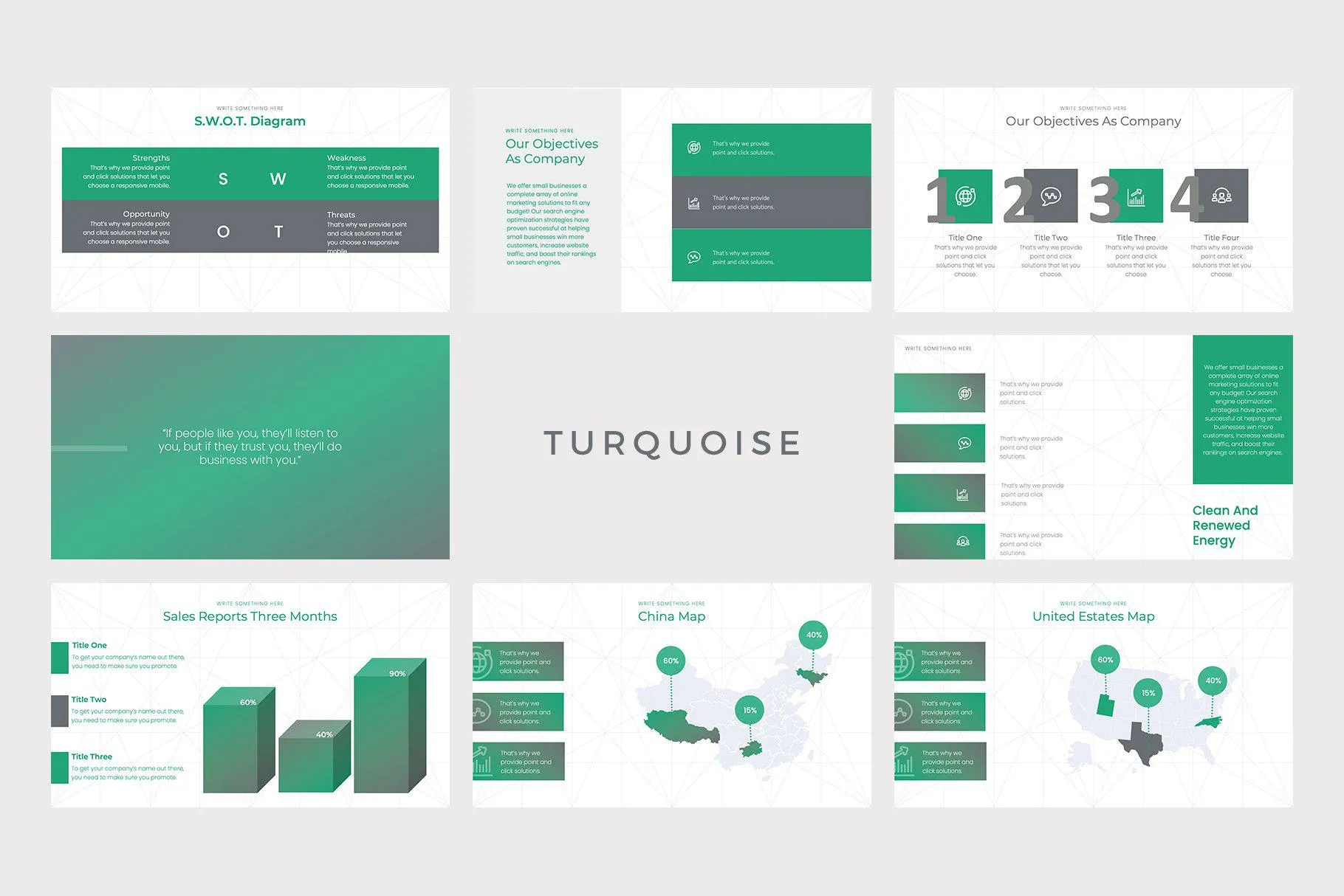 Marketing Pitch Deck Keynote Template