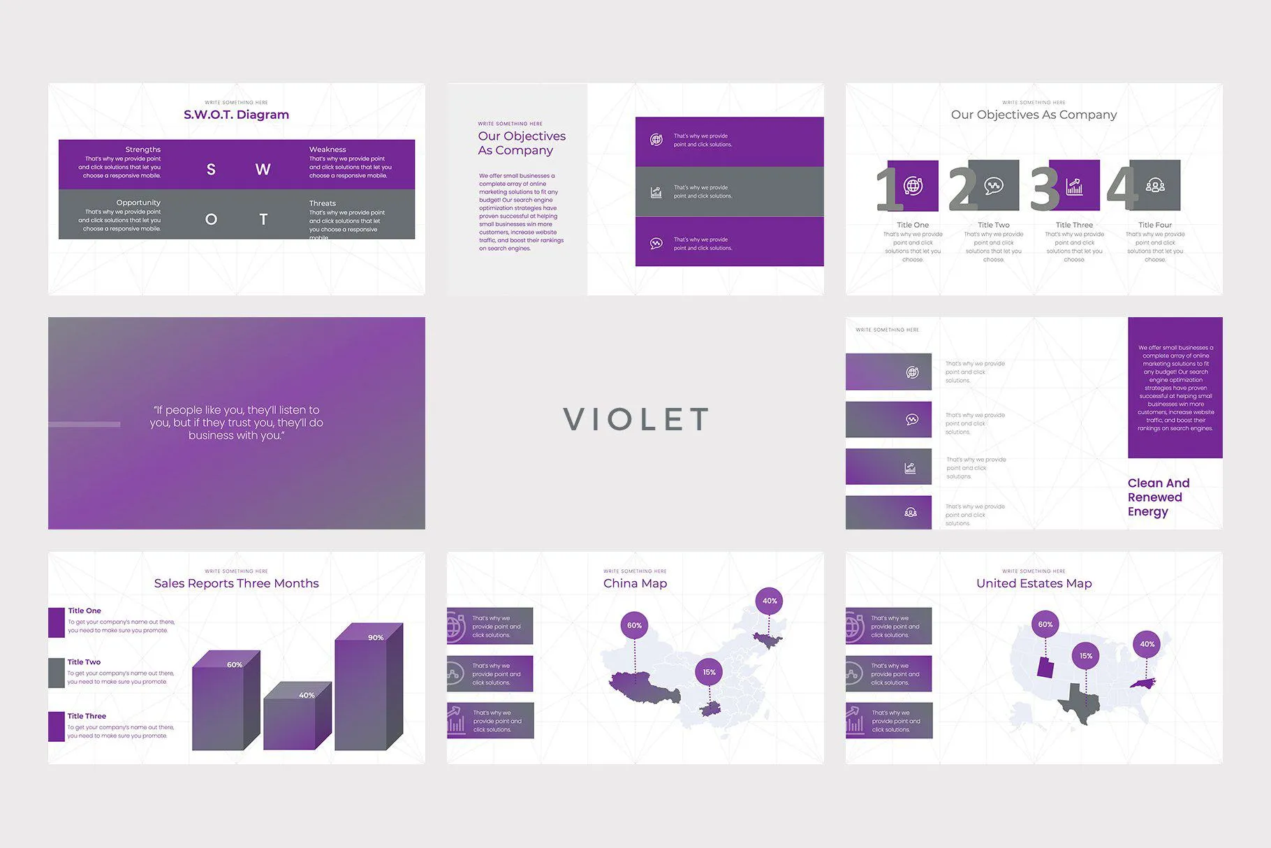 Marketing Pitch Deck Keynote Template