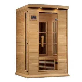 Maxxus 2-Person Low EMF (Under 8MG) FAR Infrared Sauna (Canadian Hemlock)