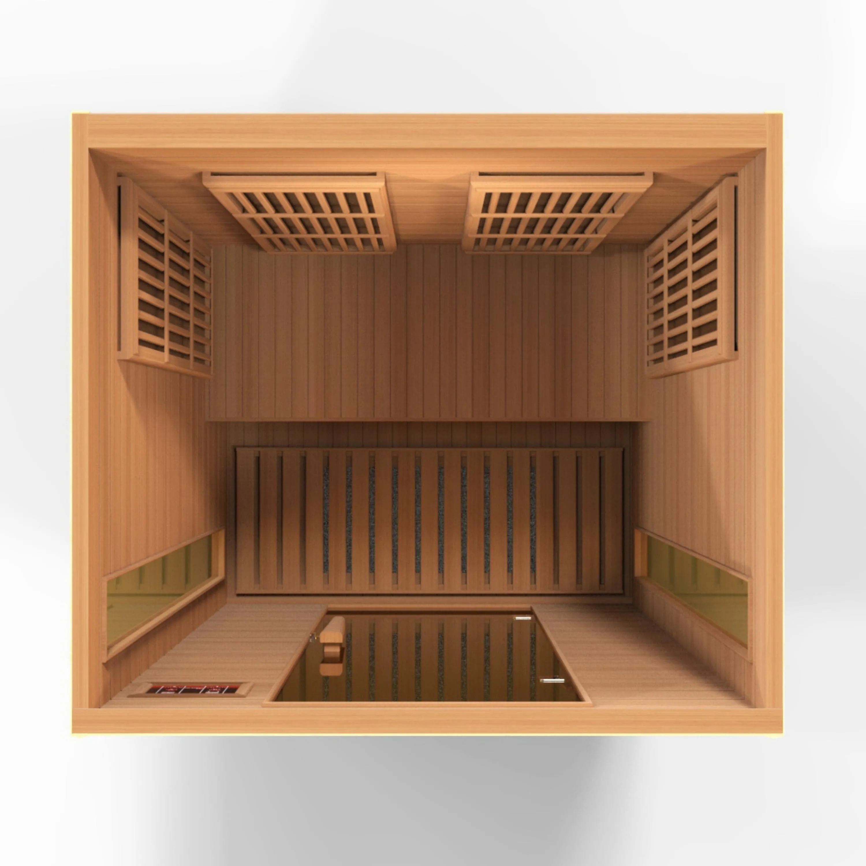 Maxxus 2-Person Low EMF (Under 8MG) FAR Infrared Sauna (Canadian Red Cedar)