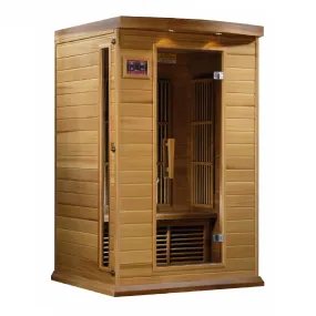 Maxxus 2-Person Low EMF (Under 8MG) FAR Infrared Sauna (Canadian Red Cedar)