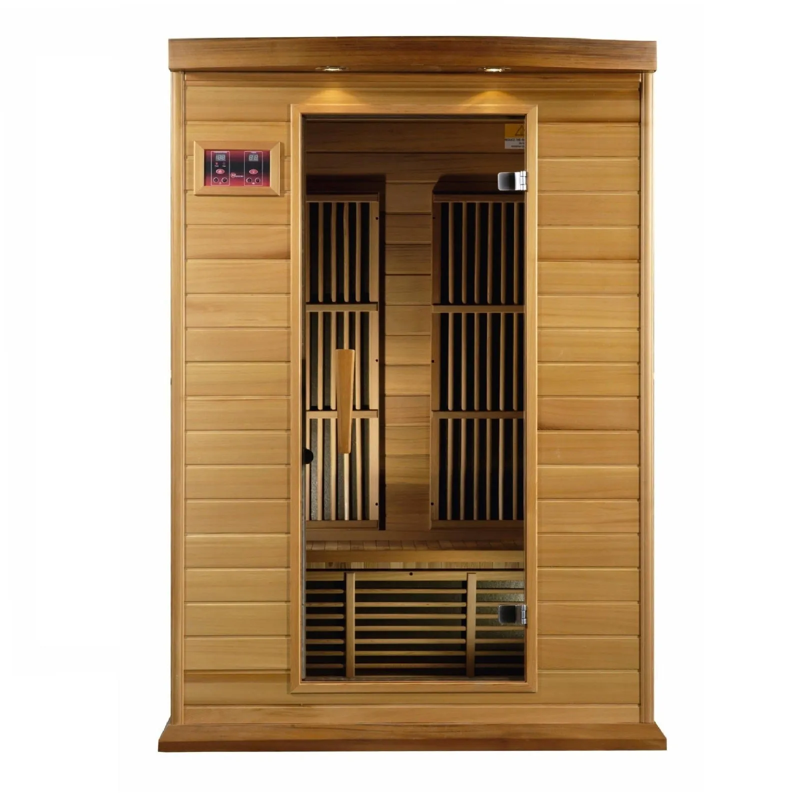 Maxxus 2-Person Low EMF (Under 8MG) FAR Infrared Sauna (Canadian Red Cedar)