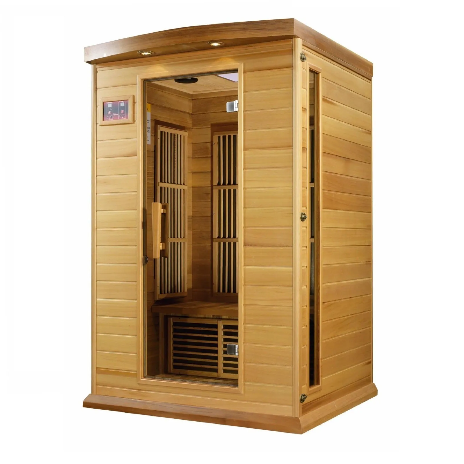 Maxxus 2-Person Low EMF (Under 8MG) FAR Infrared Sauna (Canadian Red Cedar)