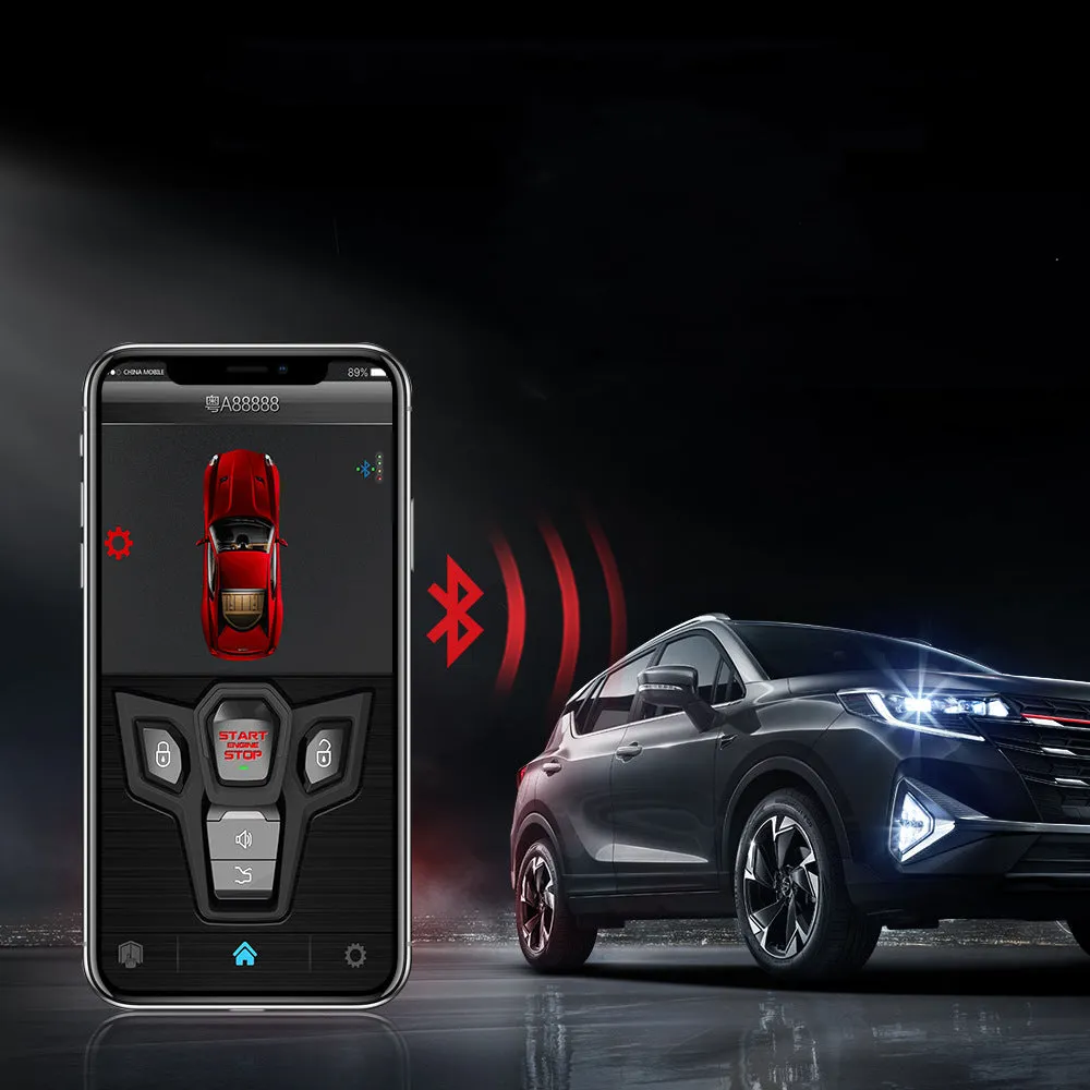 Mobile Phone Control Car One-way Remote Control One Button To