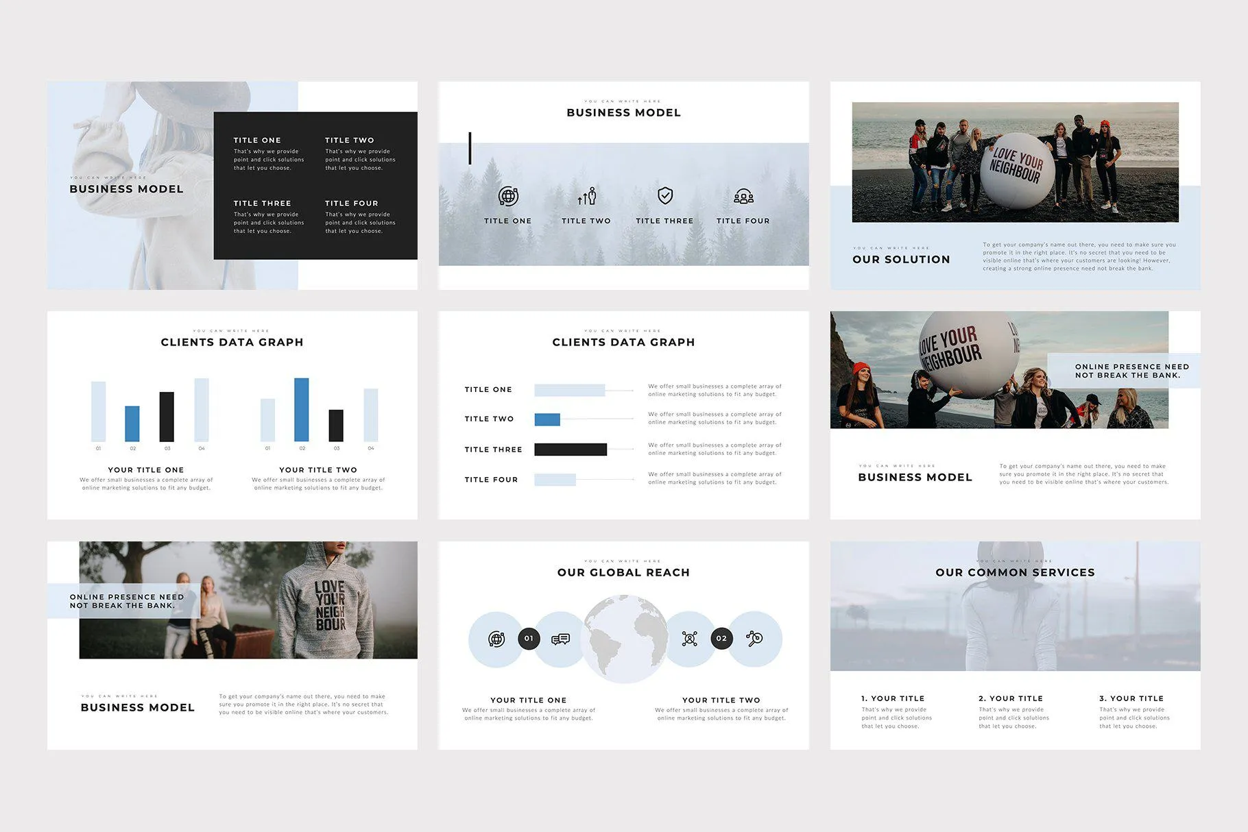 Monsieur Keynote Template