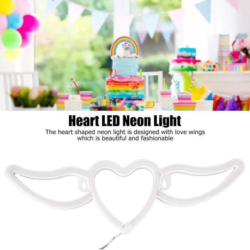 Multi-Colour Heart Shaped Decoration Light Fa-A64
