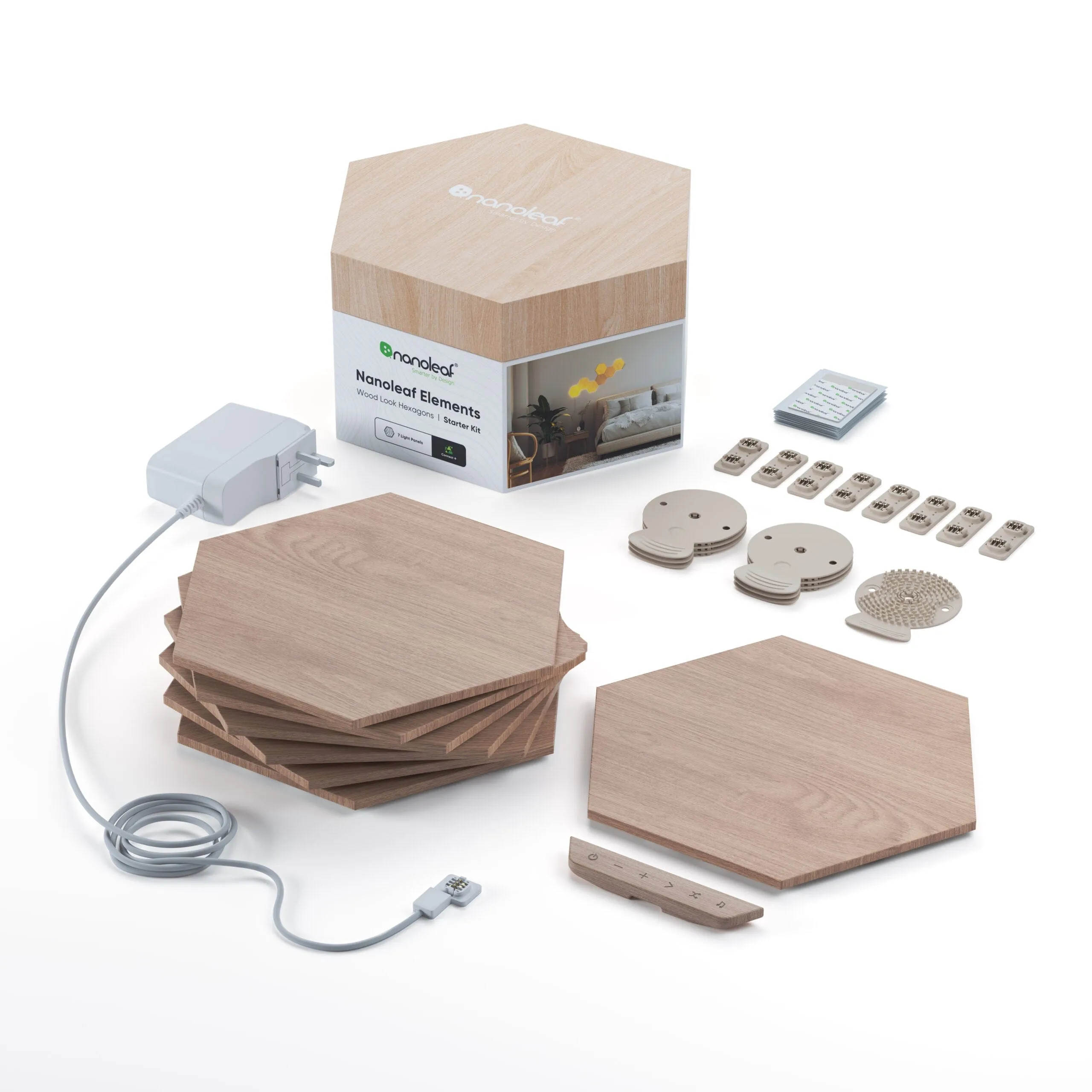 Nanoleaf Elements Hexagon Starter Kit (7 Panels)
