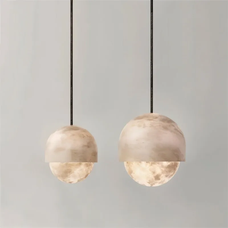 Neos Alabaster Pendant Light