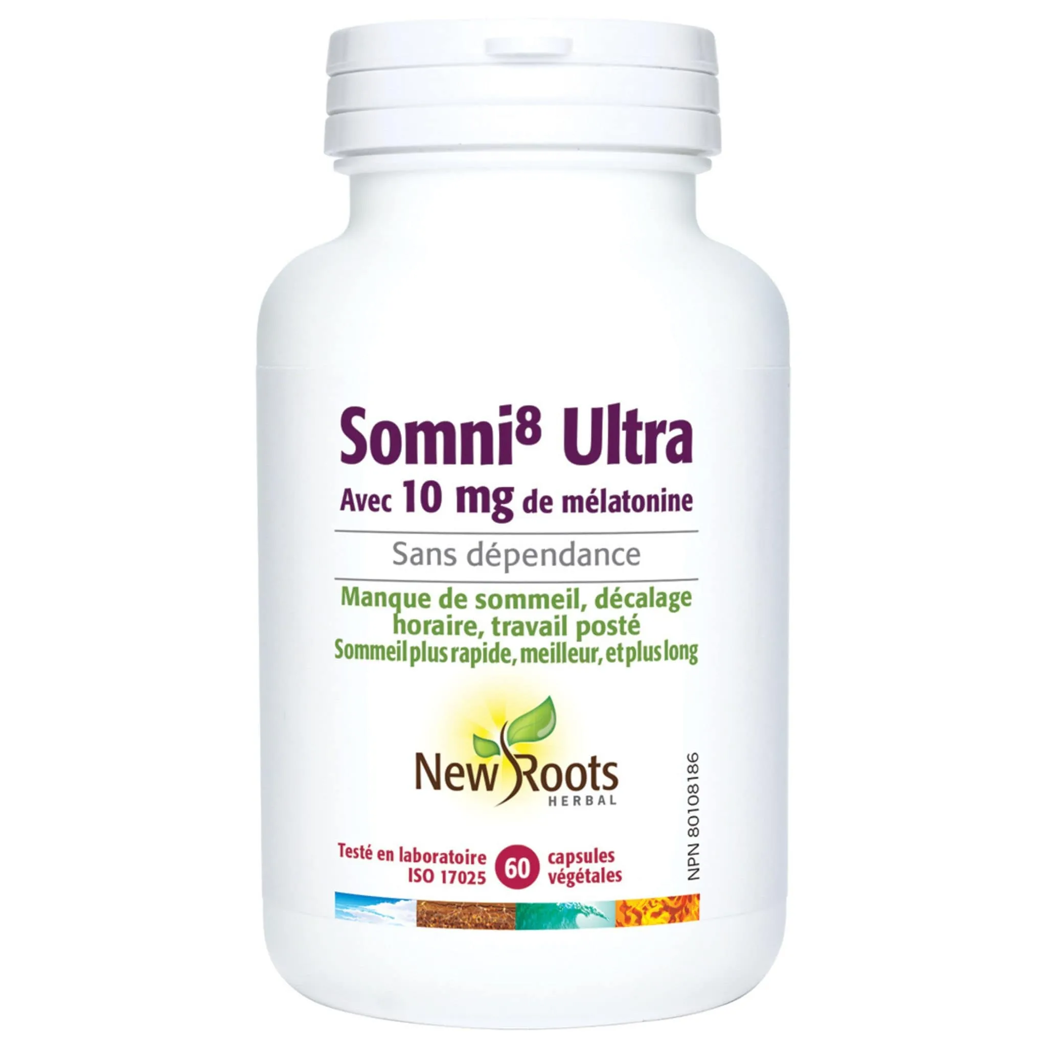 New Roots Sleep Ultra with 10mg Melatonin, 60 Vegetable Capsules