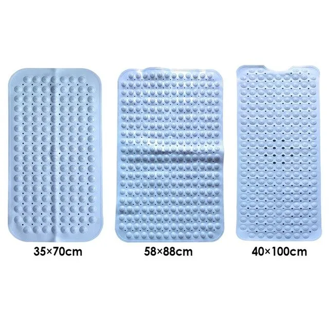 No Slip Bathtub Mat TPR Massage Carpet Mat for Bathroom Home Hotel Gymnasium Anti-slip Mat Carpet Bathroom Shower Safety Cushion