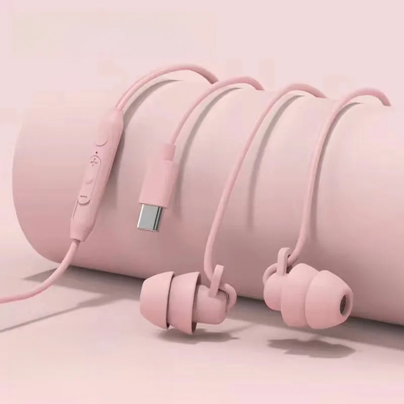 Noise Reduction Sleep Headset with Type-C