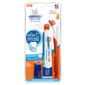 Nylabone Cat Advance Oral Care Dental Kit