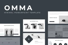 Omma Minimal PowerPoint Template