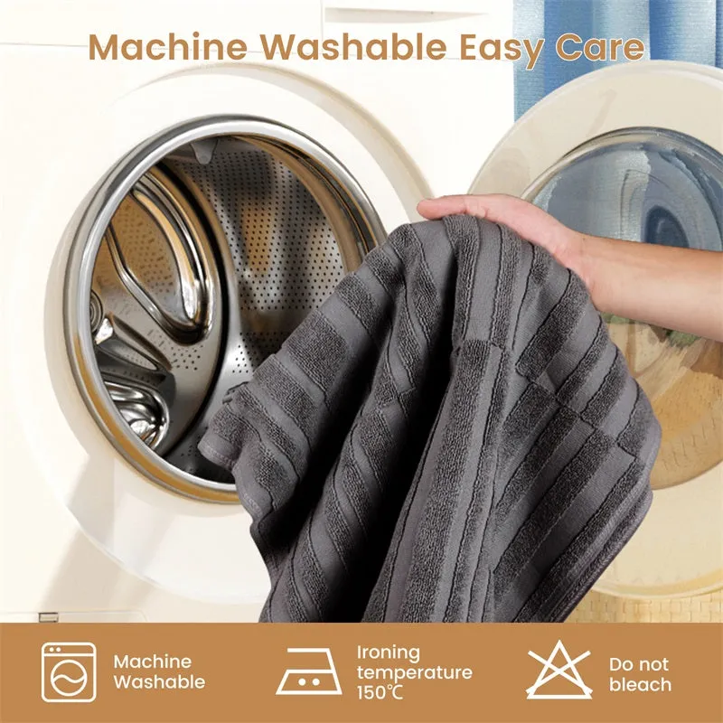 Organic Cotton Bath Mats for Bathroom (2 Pieces)
