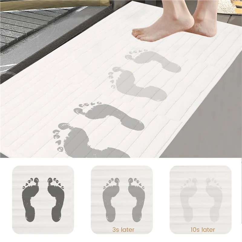 Organic Cotton Bath Mats for Bathroom (2 Pieces)