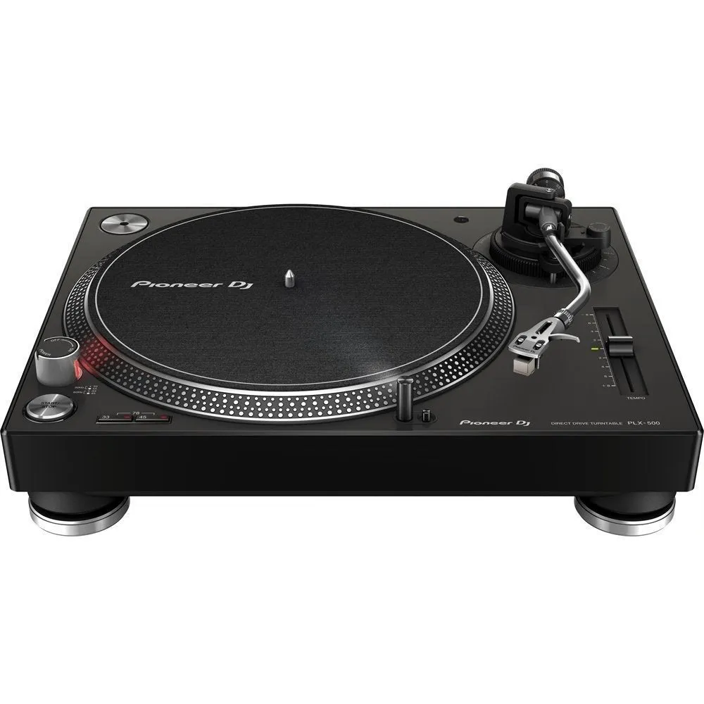 Pioneer DJ PLX500K High Torque Direct Drive DJ Turntable - Black