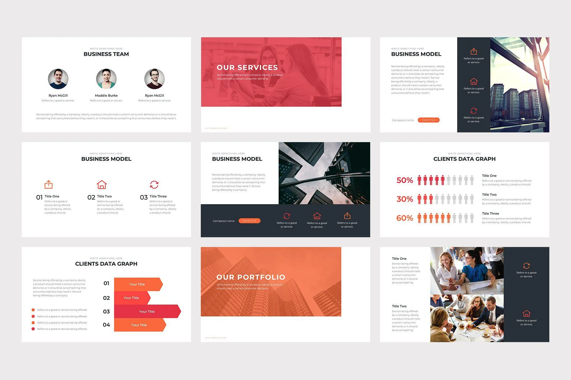 Pitch Deck PowerPoint Template