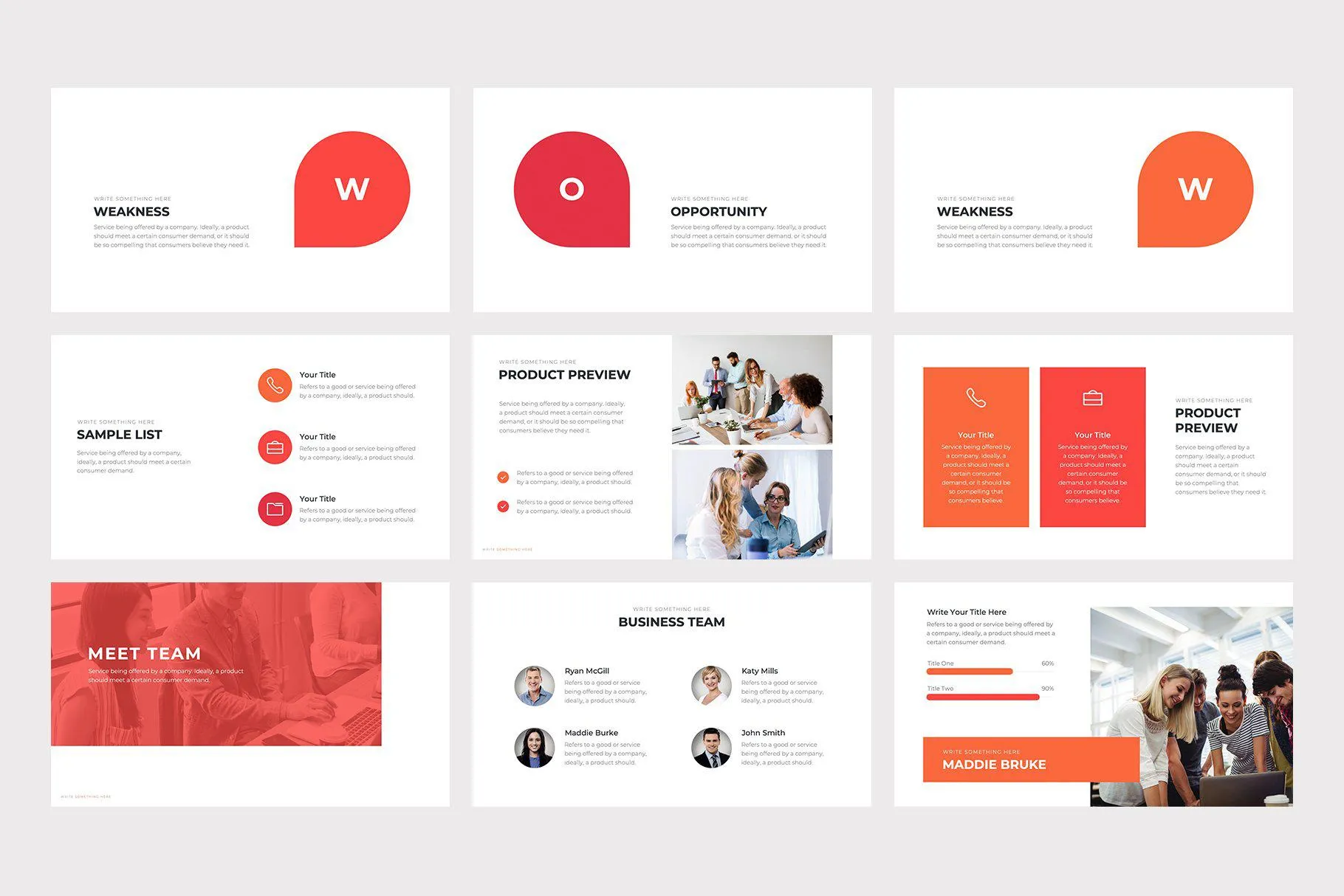Pitch Deck PowerPoint Template
