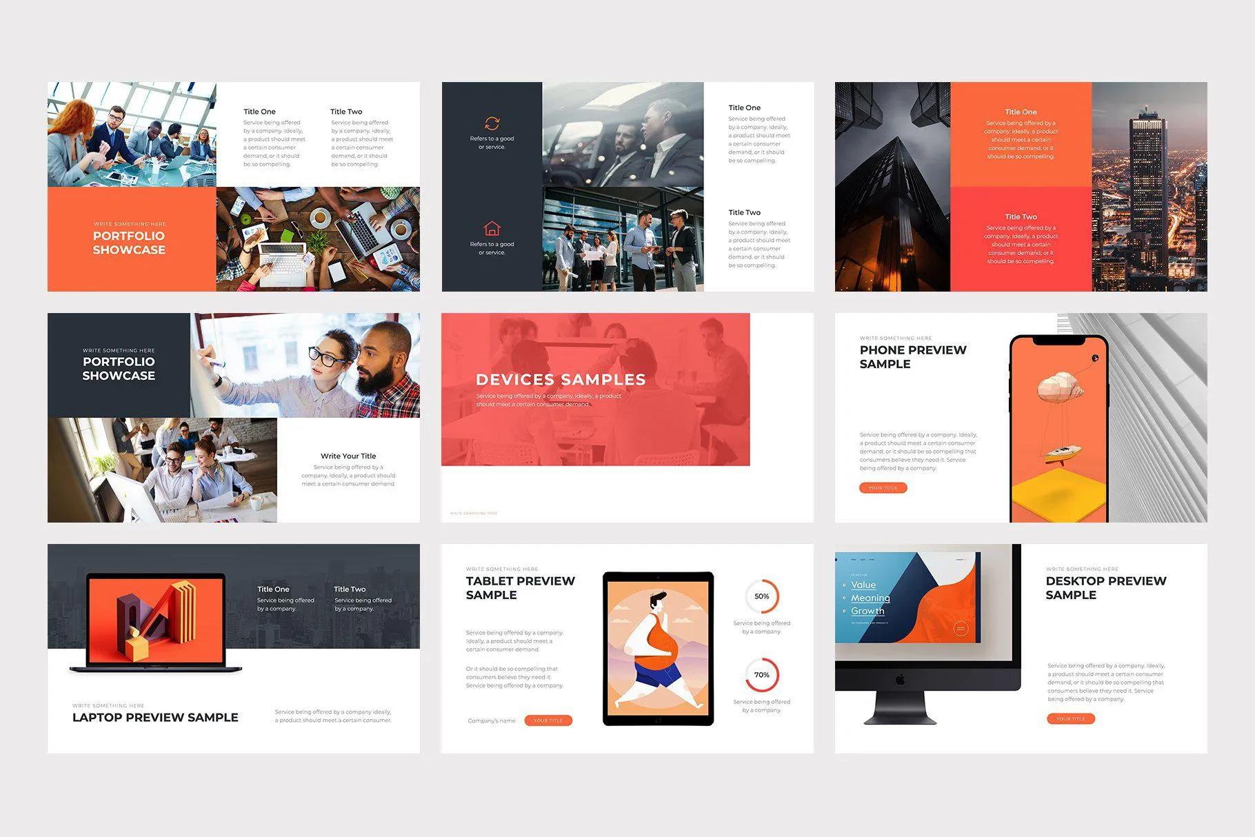 Pitch Deck PowerPoint Template