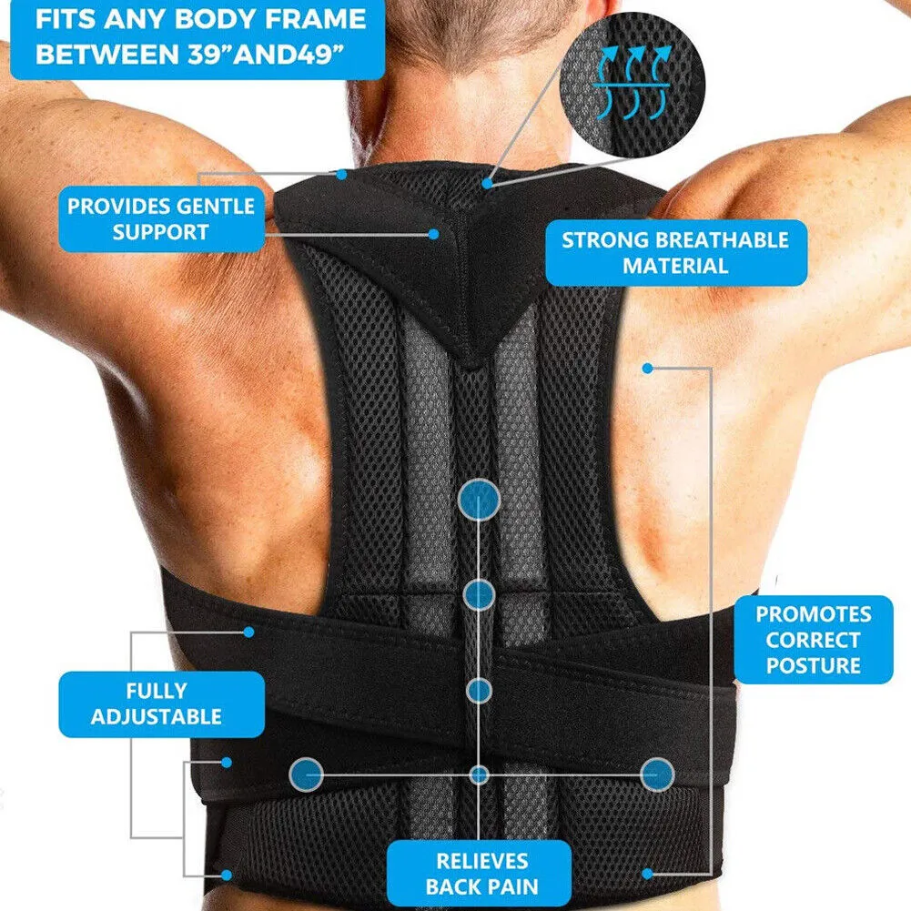Premium Posture Corrector for Men, Women, and Children - Back Brace Posture Corrector