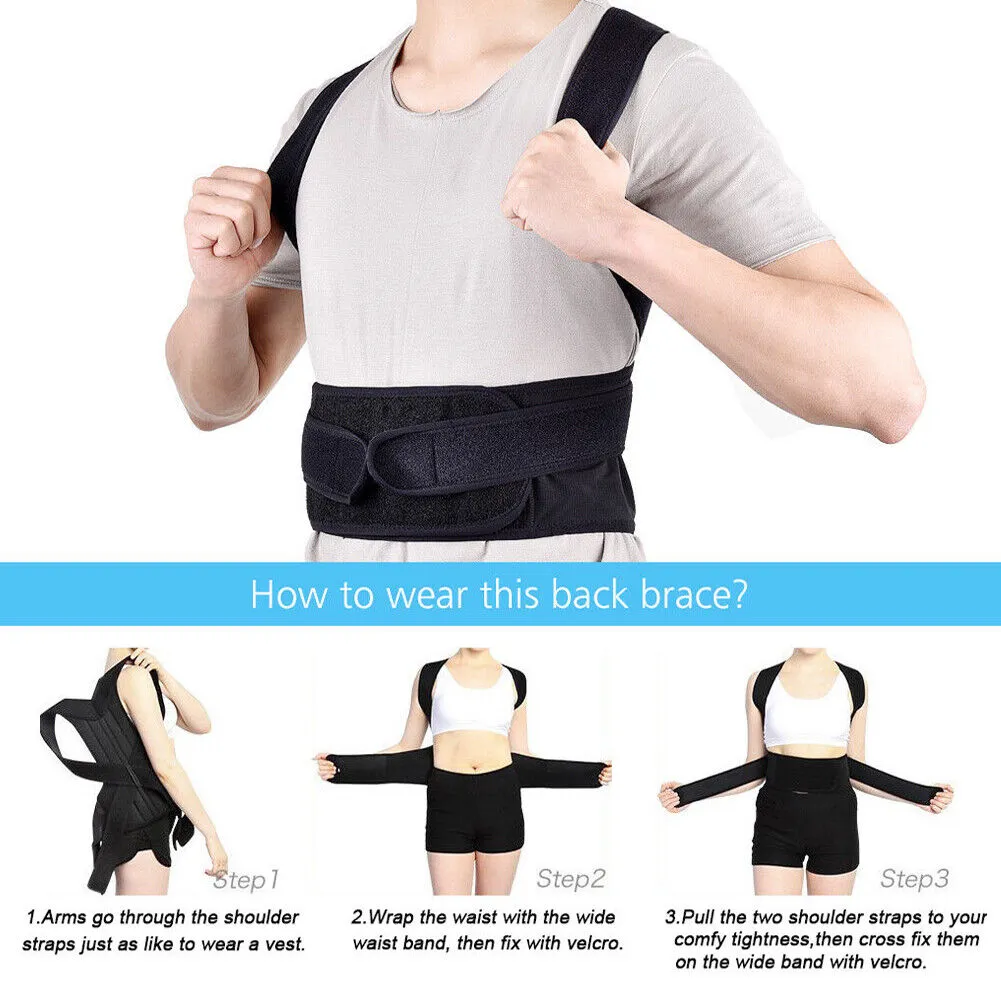Premium Posture Corrector for Men, Women, and Children - Back Brace Posture Corrector