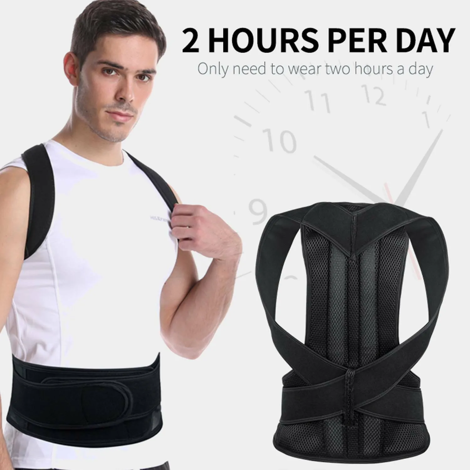 Premium Posture Corrector for Men, Women, and Children - Back Brace Posture Corrector