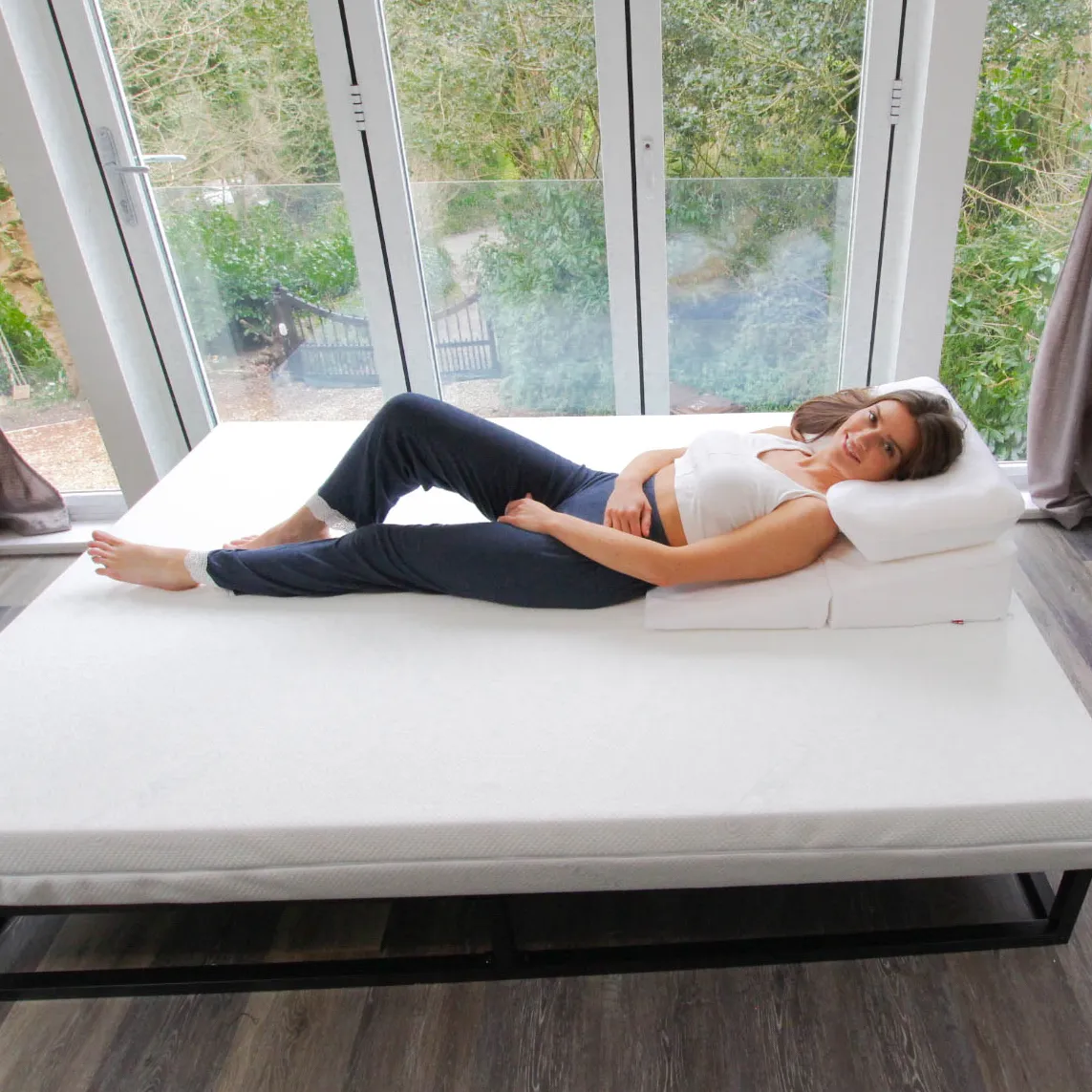 Putnams Memory Foam Travel Folding Acid Reflux Bed Wedge - Travel Bag
