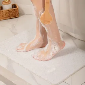 Quick-Dry Loofah Shower Mat - Non-Slip, Super Soft, and Mold-Resistant