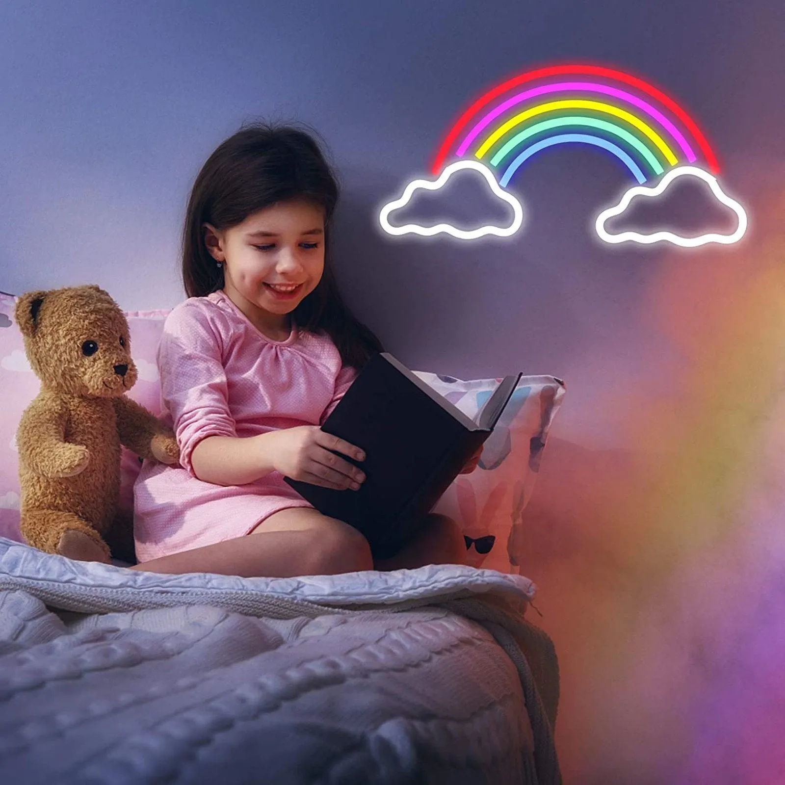 Rainbow Cloud Led Night Light C-10