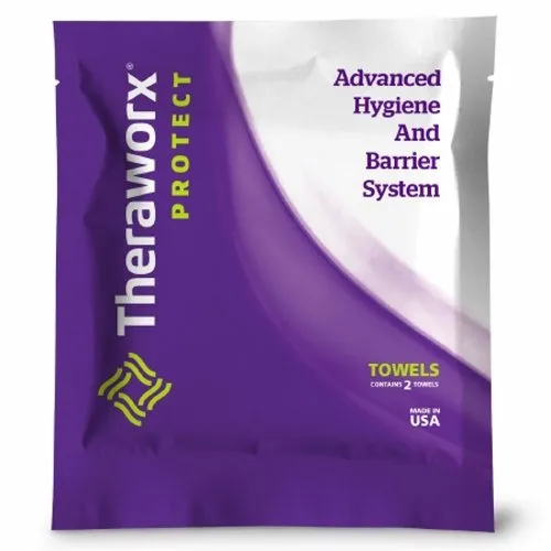 Rinse-Free Bath Wipe Theraworx  Protect Specialty Care Individual Packet Cocamidopropyl Betaine Lave Count of 1 By Avadim