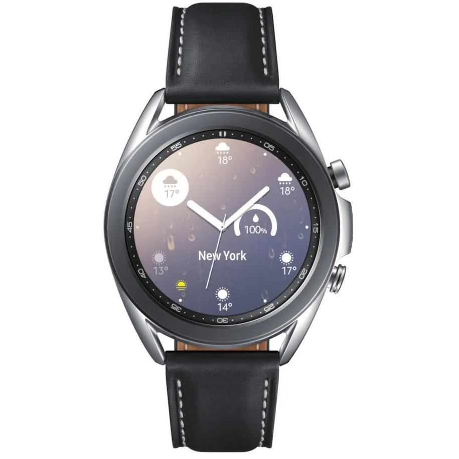 Samsung Galaxy Watch 3 (Bluetooth, 41mm, Stainless Steel, Silver, Special Import)