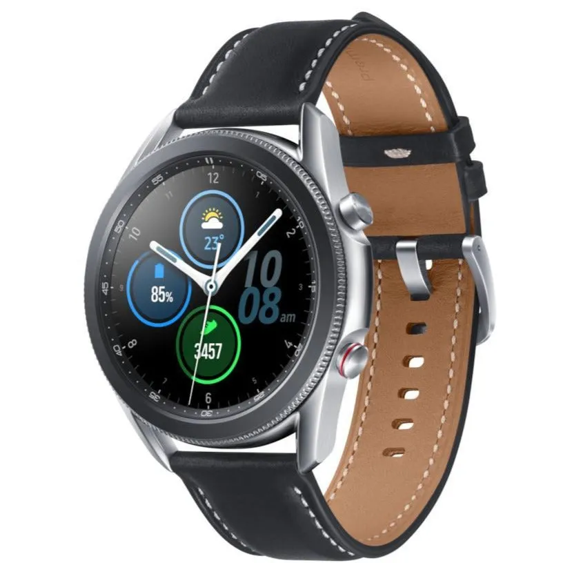 Samsung Galaxy Watch 3 (Bluetooth, 41mm, Stainless Steel, Silver, Special Import)