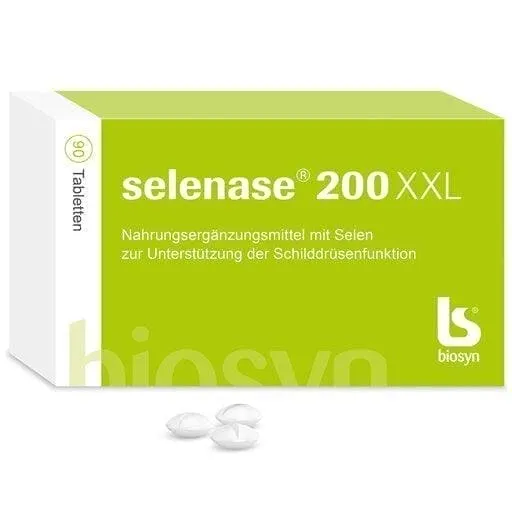 SELENASE 200 XXL  selenium for thyroid