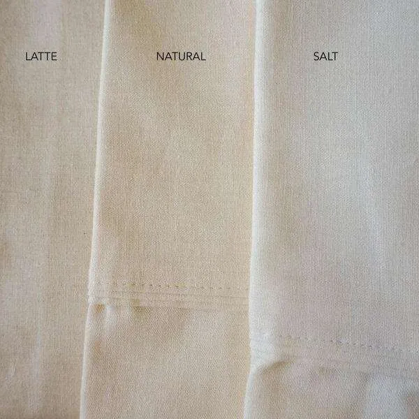 SET OF 2 HEMP LINEN PILLOWCASES - 3 Colours