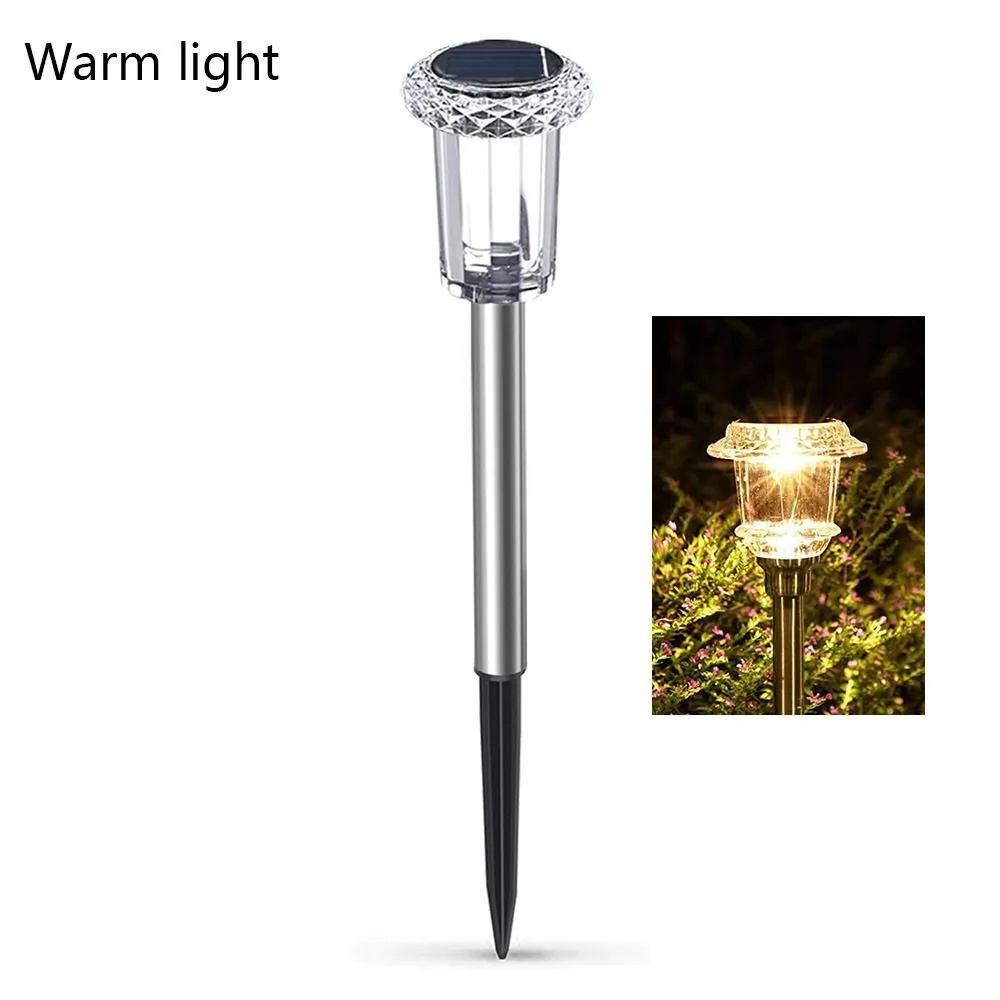 Set Of 6 Warm White Solar Pathway Lights