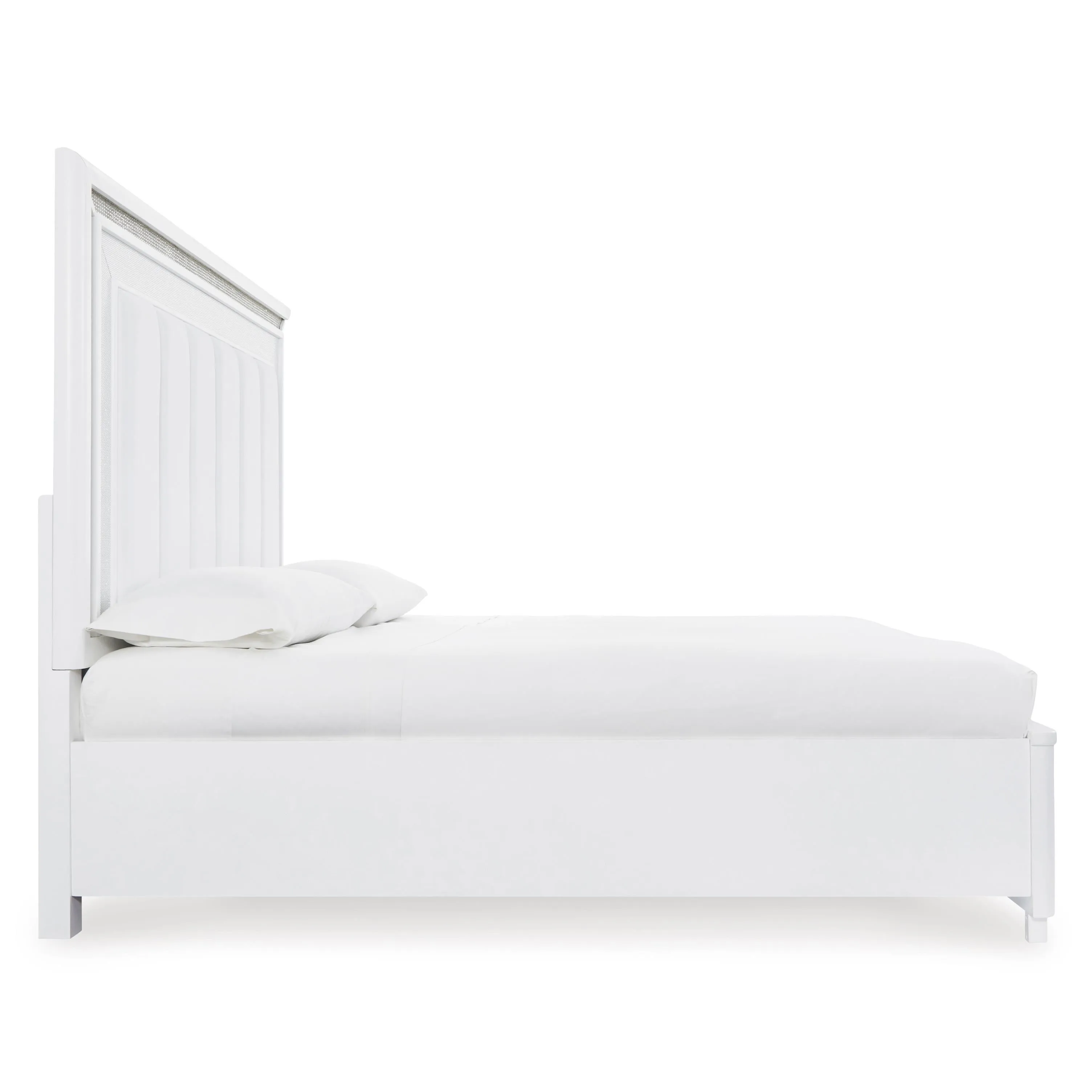 Signature Design by Ashley Chalanna Queen Upholstered Panel Bed with Storage B822-57/B822-54S/B822-97